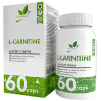 Natural Supp L-Carnitine Tartrat 750mg (60капс)