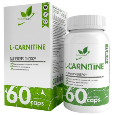 Natural Supp L-Carnitine Tartrat 750mg (60капс)