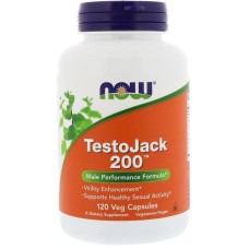 Тестобустер NOW Testo Jack 200 120капс