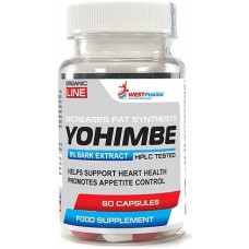 WESTPHARM Yohimbe Extract 50mg 60капс