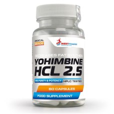 WESTPHARM Yohimbine HCL 2.5 60капс