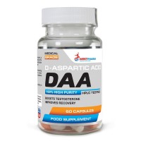 WESTPHARM DAA D-aspartic acid 500mg 60капс