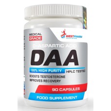 WESTPHARM DAA D-aspartic acid 500mg 90капс