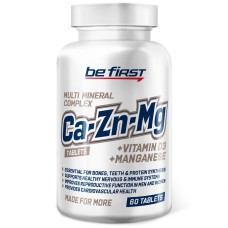 Be First Ca+Mg+Zn+Mn+D3 (60таб)