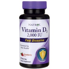 Natrol - Vitamin D3 2000 IU Fast Dissolve (90таб)