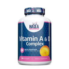 Haya Labs Vitamin A & D Complex (100гел.капс)