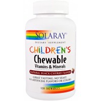 Solaray CHILDRENS Chewable Vitamins & Minerals (120жев.таб)