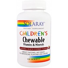 Solaray CHILDRENS Chewable Vitamins & Minerals (120жев.таб)