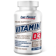 Be First Vitamin D3 2000 IU (300таб)