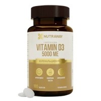 Витамин Д3 Nutraway Vitamin D3 5000ME 180таб