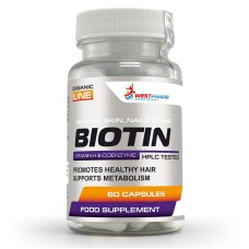 WESTPHARM Biotin 10mg 60капс