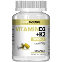 aTech Nutrition Vitamin D3+K2 (60капс)