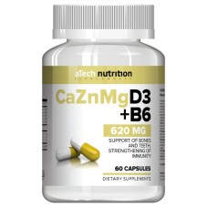 aTech Nutrition Calcium Zinc Magnesium+D3+B6 (60капс)