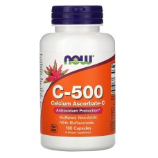 NOW - C-500 Ascorbate (100капс)