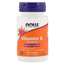 NOW - Vitamin A 10000 IU (100гел.капс)