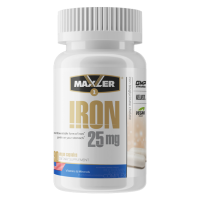 Maxler Iron 25 mg Bisglycinate Chelate 90вег.капс