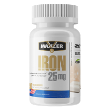 Maxler Iron 25 mg Bisglycinate Chelate 90вег.капс