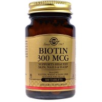 Solgar Biotin 300mcg (100таб)