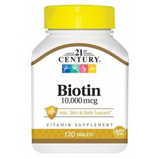 21st Century Biotin 10,000 mcg (120таб)