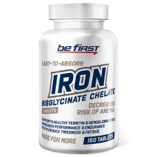 Be First Iron bisglycinate chelate (150таб)