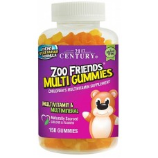 21st Century ZOO Friends Multi Gummies (150жев.таб)