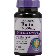 Natrol - Biotin 10.000mcg (100таб)