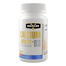 Maxler Calcium Citrate + D3 120таб