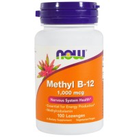 NOW - Methyl B-12 1000 mcg (100жев.таб)