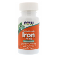 NOW - Iron 36 mg Ferrochel (90капс)