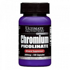 Ultimate Nutrition - Chromium Picolinate 200mcg (100капс)