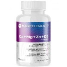 Magic Elements Ca+Мg+Zn+D3 vitamin (90таб)