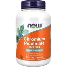 NOW - Chromium Picolinate 200 mcg (250капс)