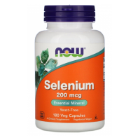 NOW - Selenium 200 mcg (180капс)