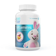 Bene! Tiny Vitamins Мультивитаминный мармелад (60жев.мармеладок) (Яблоко-банан)