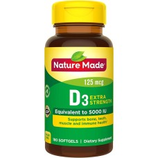 Nature Made Vitamin D3 1000 МЕ (100гел.капс)