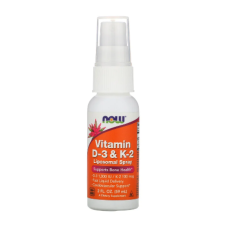 NOW - Vitamin D-3 / K2 1000 IU / 100 mcg spray (59мл)