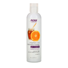 NOW - Vitamin C & Manuka Honey Cleanser (237мл)